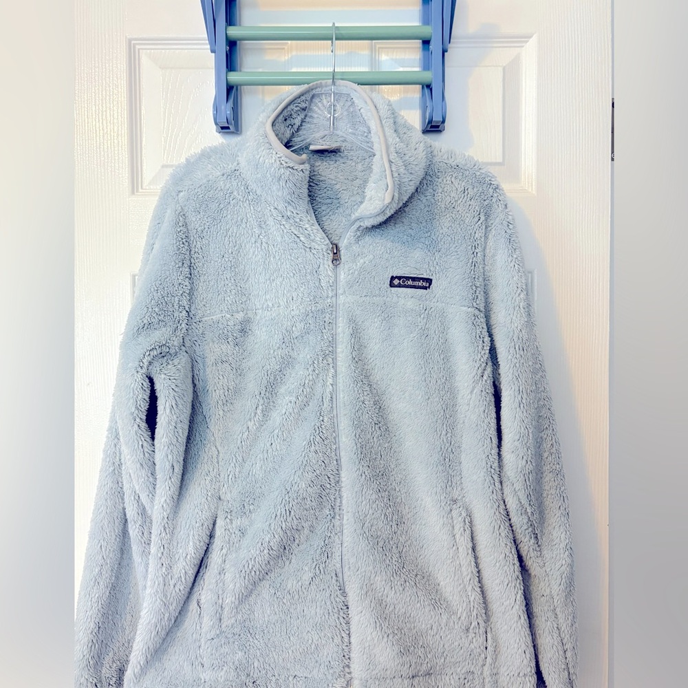 Columbia Light Blue Fleece Jacket